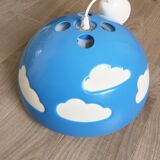 Vintage blue IKEA pendant lamp