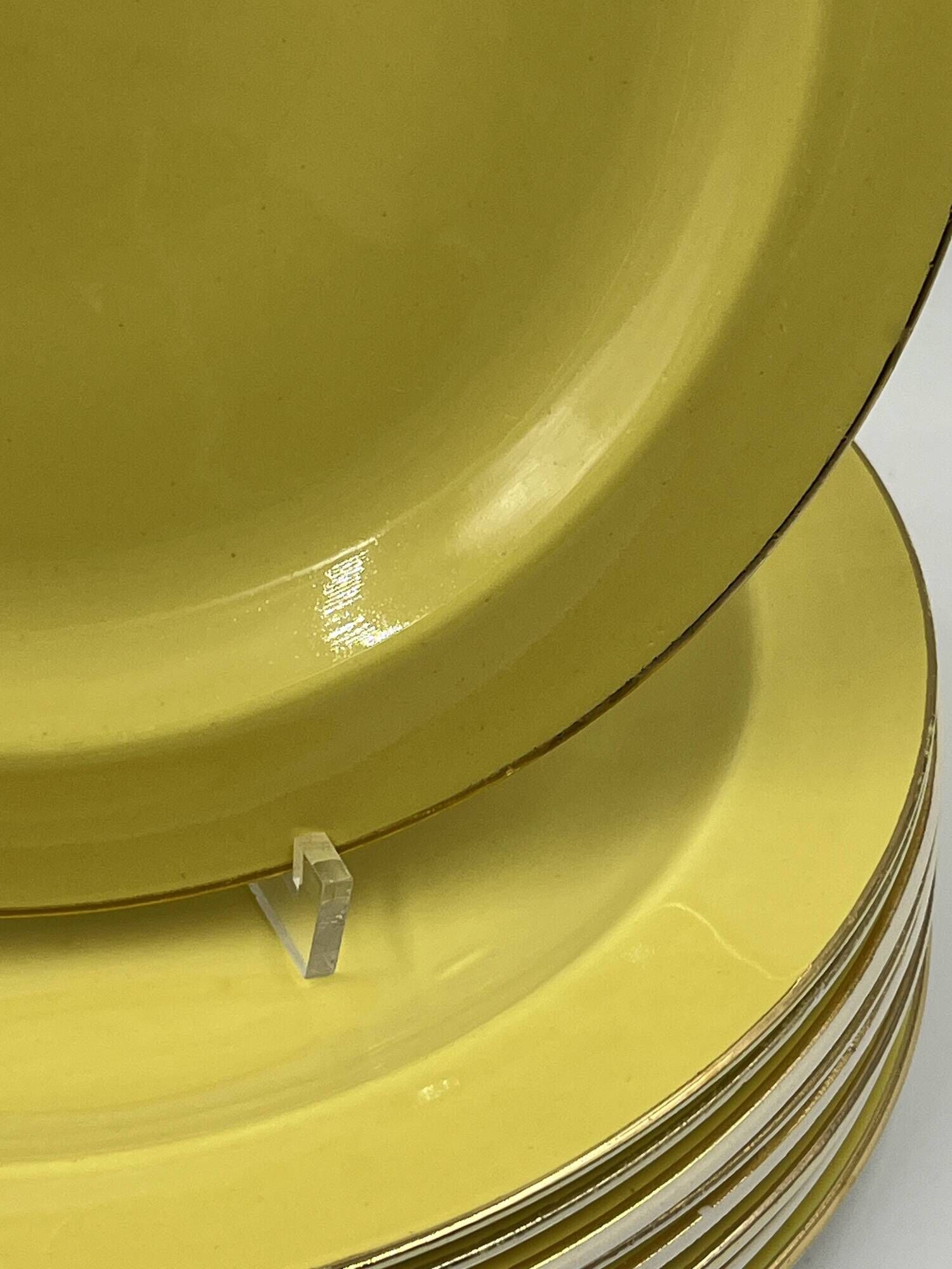 Keralux Boch earthenware plates