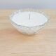 Vintage candle dried flowers