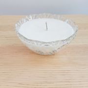 Vintage candle dried flowers
