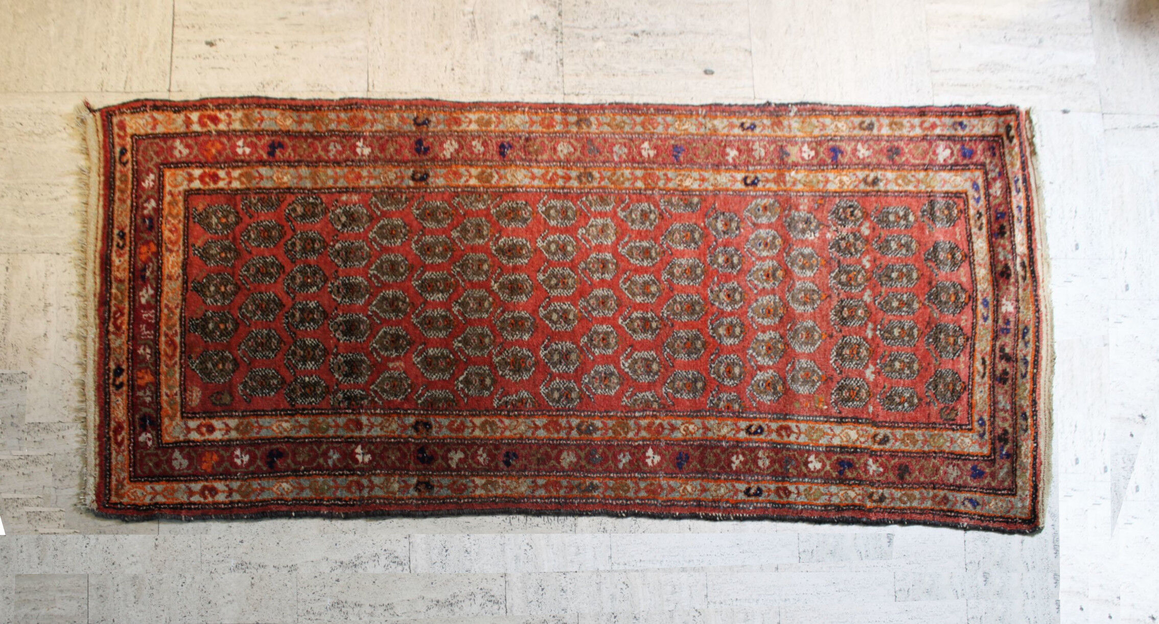 Sarouk Mir Persian rug, handmade. 200x100.
