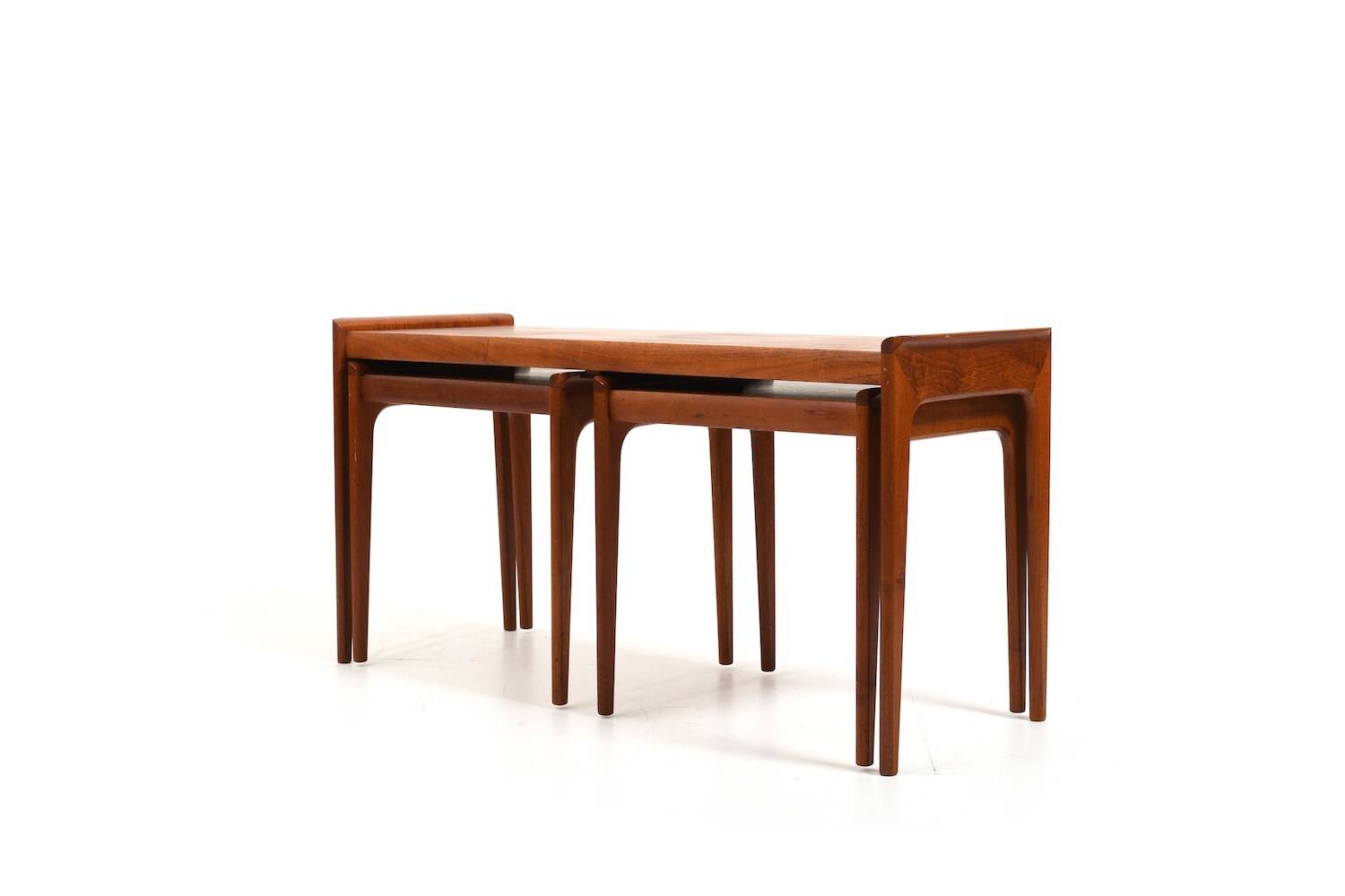 Erling Torvits for Heltborg Møbler 1960s Teak Nesting Tables