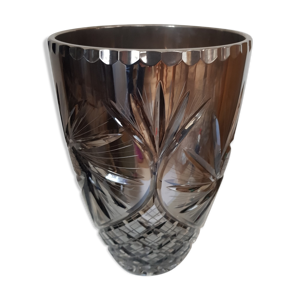 vase en cristal dégradé