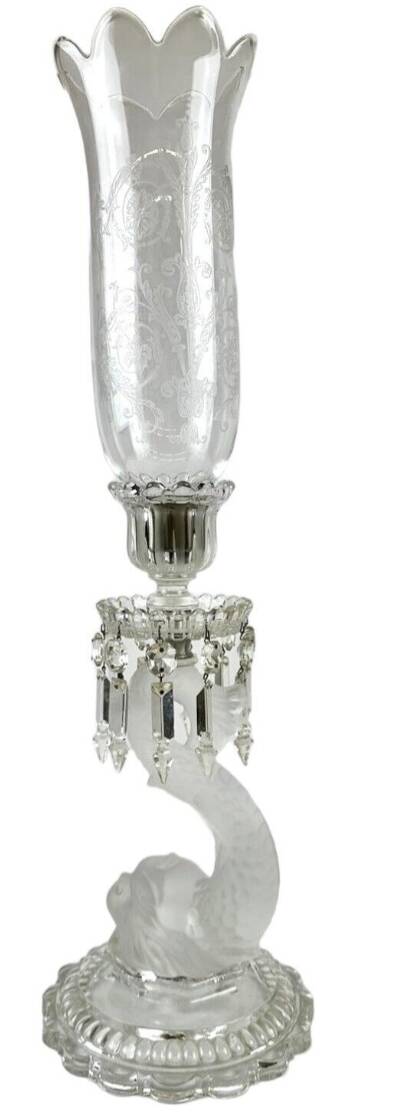 Baccarat Crystal Dolphin Tealight Holder