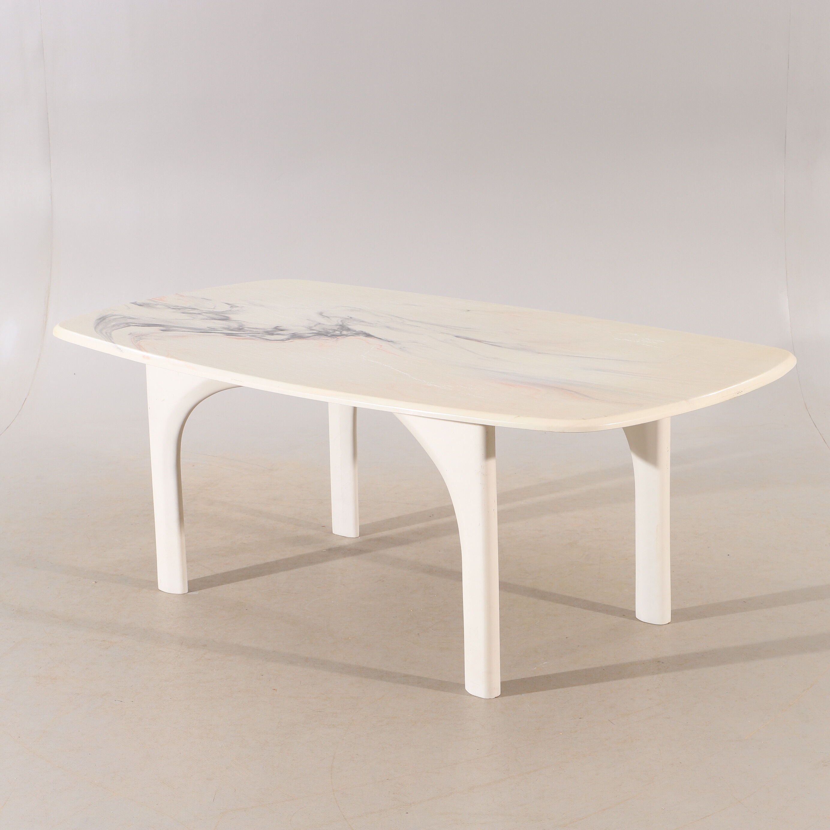 Marmorino coffee table 20th century