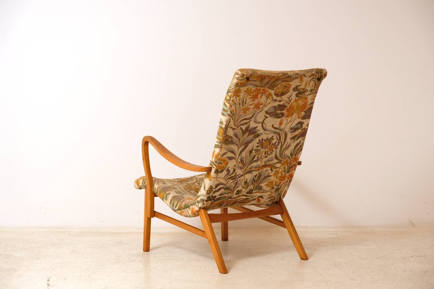 Olof Persson armchair, industrial Sweden, 1940s.