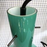 Green Opaline Pendant Light – Retro Modernist Design