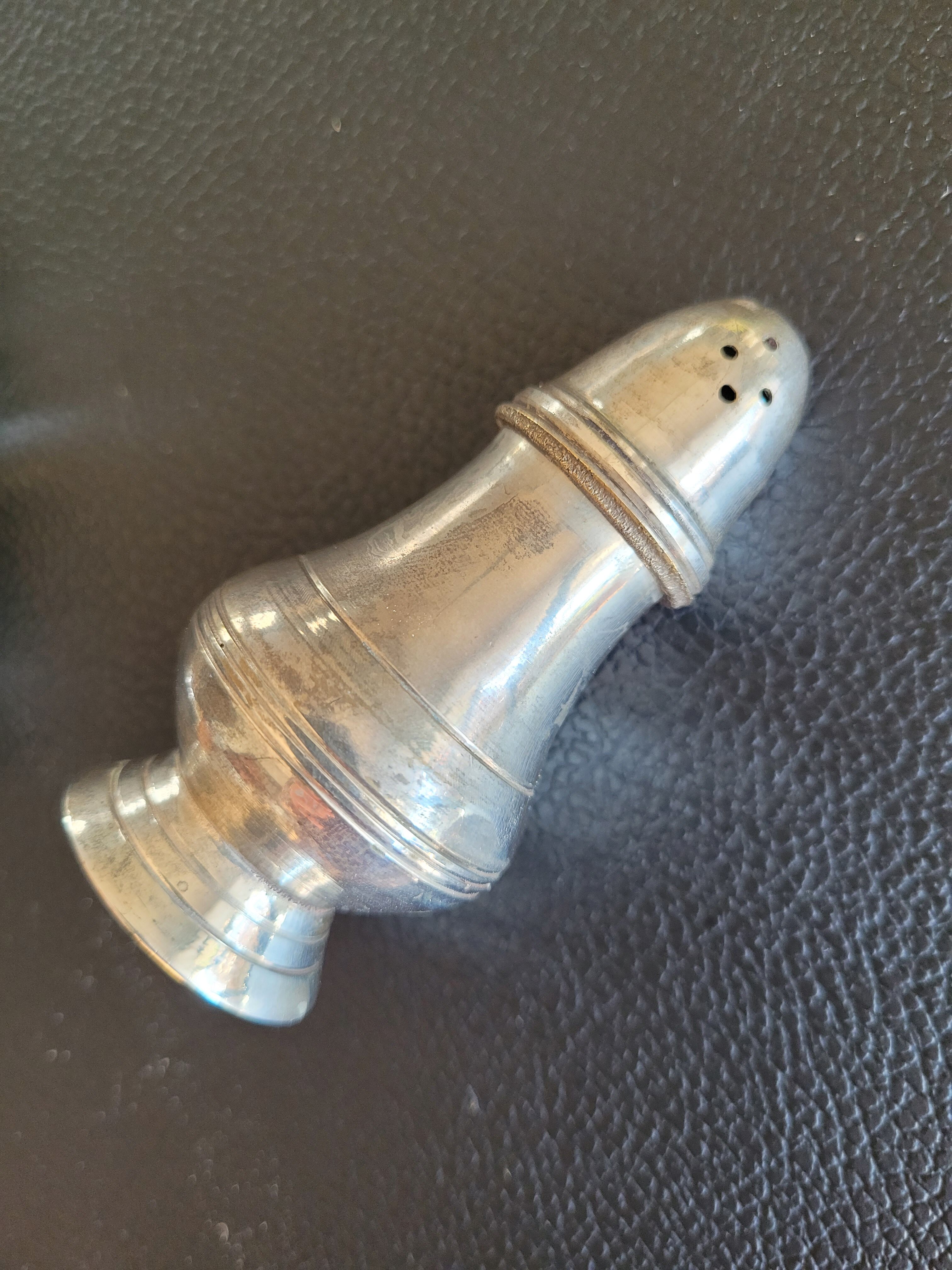 Salt and silver pepper shaker