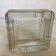 Thick glass ashtray