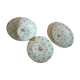 Set de 3 plats porcelaine de limoges décor fleuri