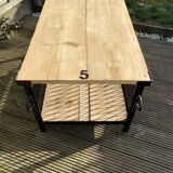 Industrial lounge table