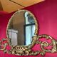 19th Century Florentine Eclectic Gilt Wood Mirror with Cinematic Provenance, 1890s