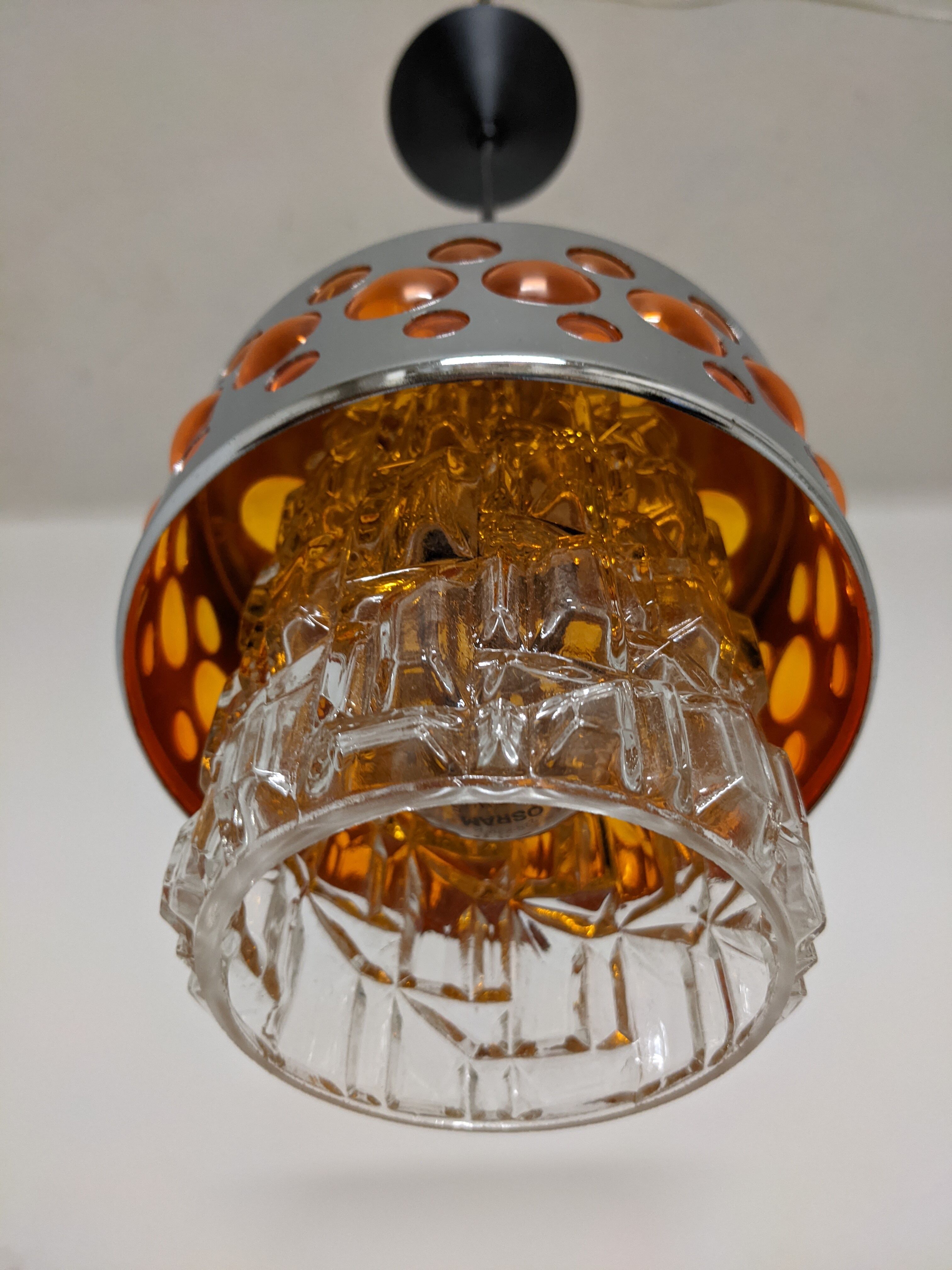 Space Age suspension of the 70s by Raak