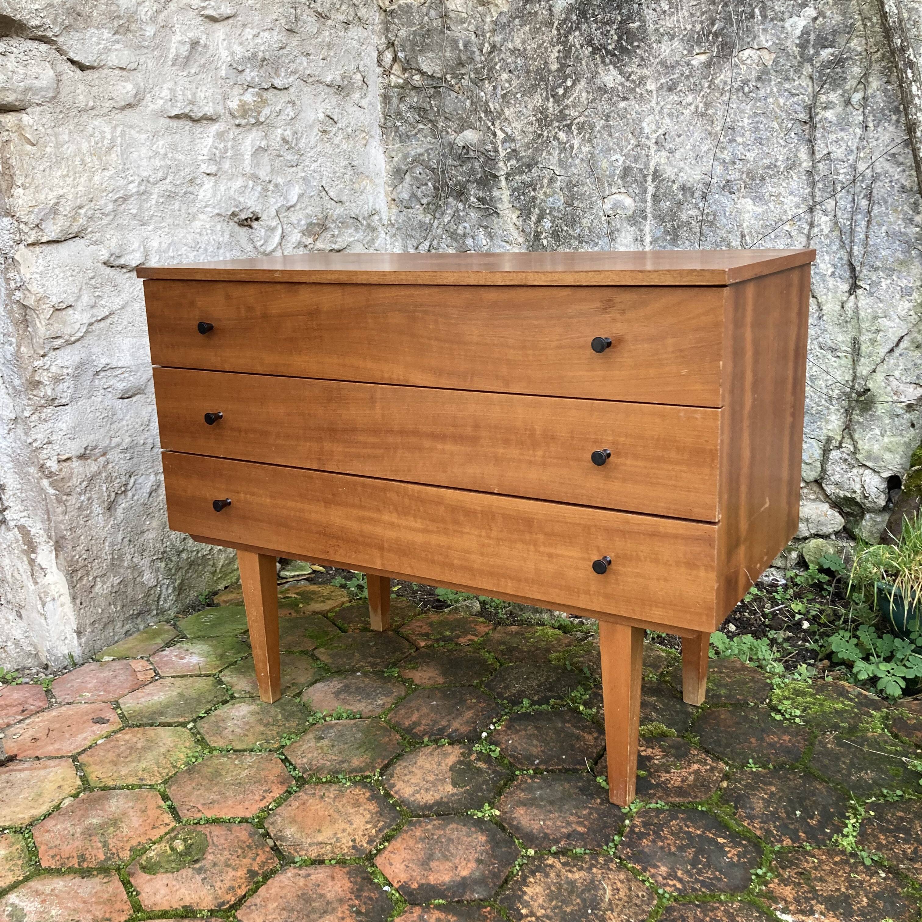 Vintage Scandinavian chest of drawers