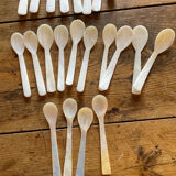 Set of 16 tapas forks and 14 scoops of sorbet