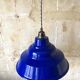 Blue metal workshop suspension