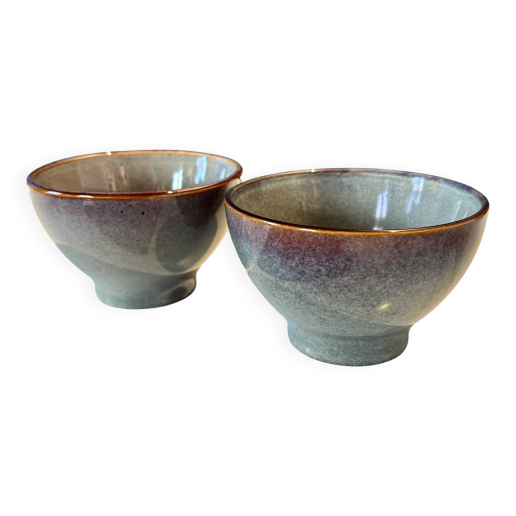 Glazed stoneware bowls