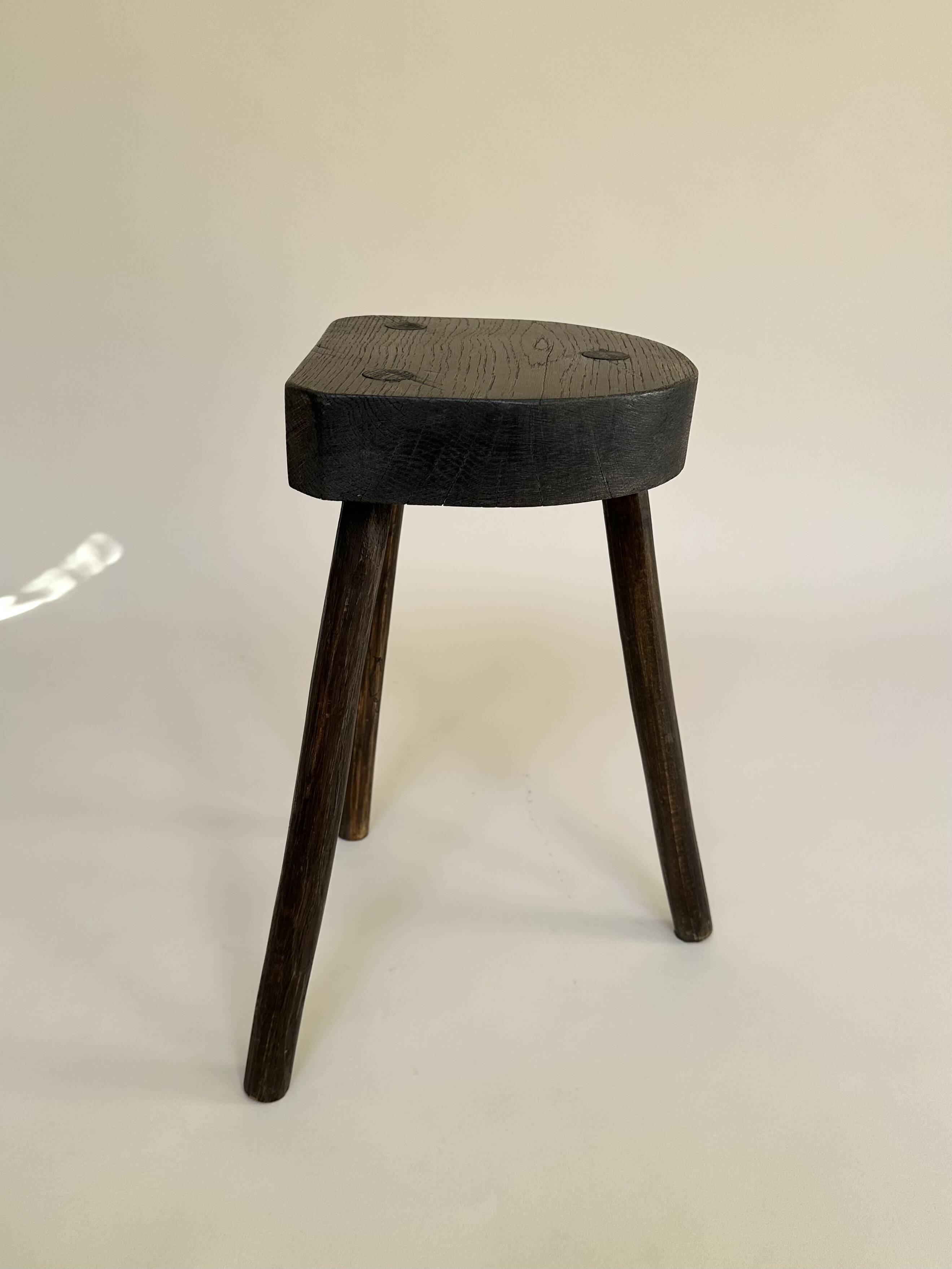 Tripod stool, late 19th century