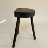 Tripod stool, late 19th century