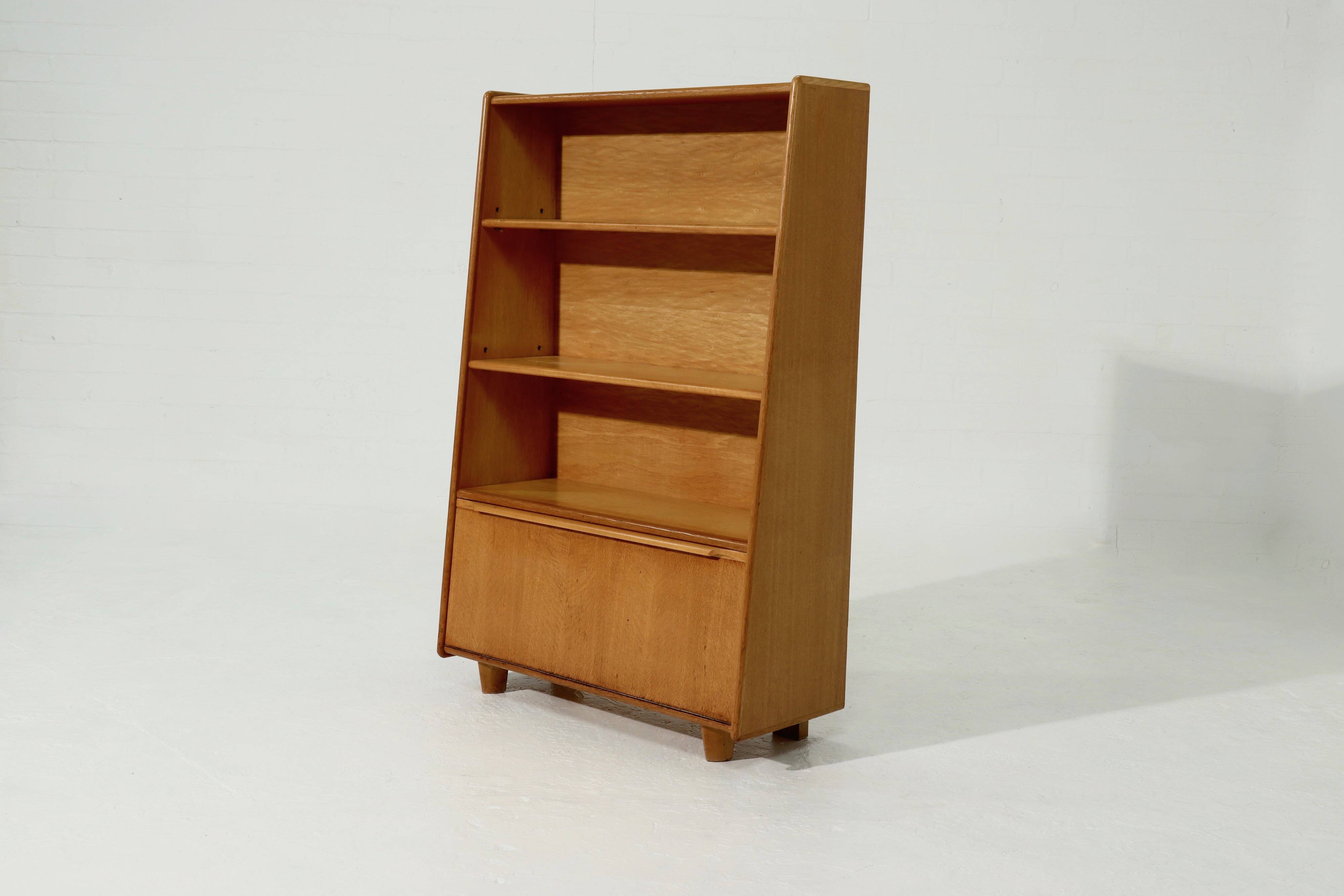 Oak Series Bookcase Model BE04 by Cees Braakman for Pastoe 1950s