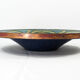 Centerpiece - email of limoges-geometric pattern mid century