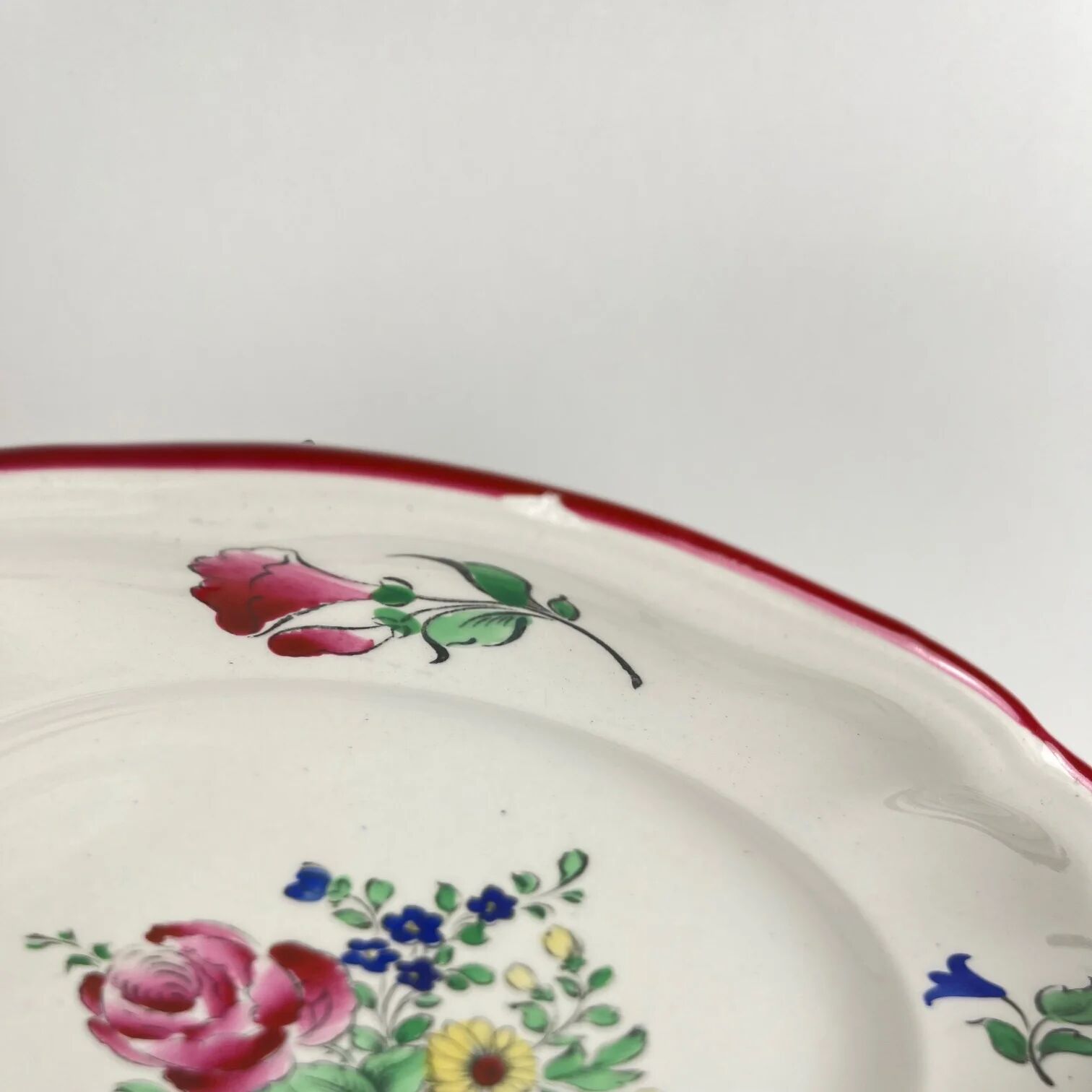 Service for 6 people model Réverbère by KG Lunéville (18 pieces)