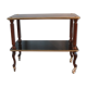 Table d'appoint vernie 2 niveaux 1960