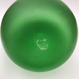 Pitcher green translucent glass paste