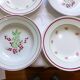 Set of 4 deep plates in a mixed design 2010114