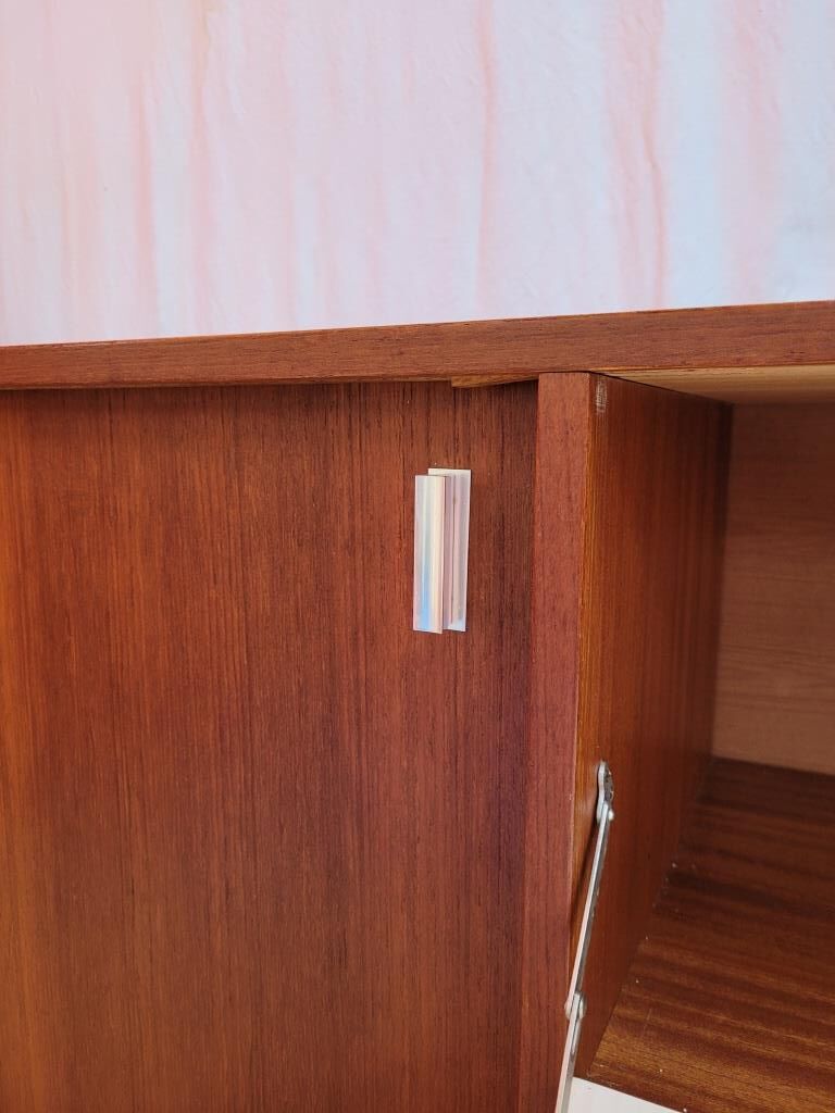 Sideboard 70s plated teak.