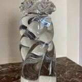 Pair of "Aladin" candlesticks in Baccarat crystal