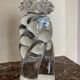 Pair of "Aladin" candlesticks in Baccarat crystal