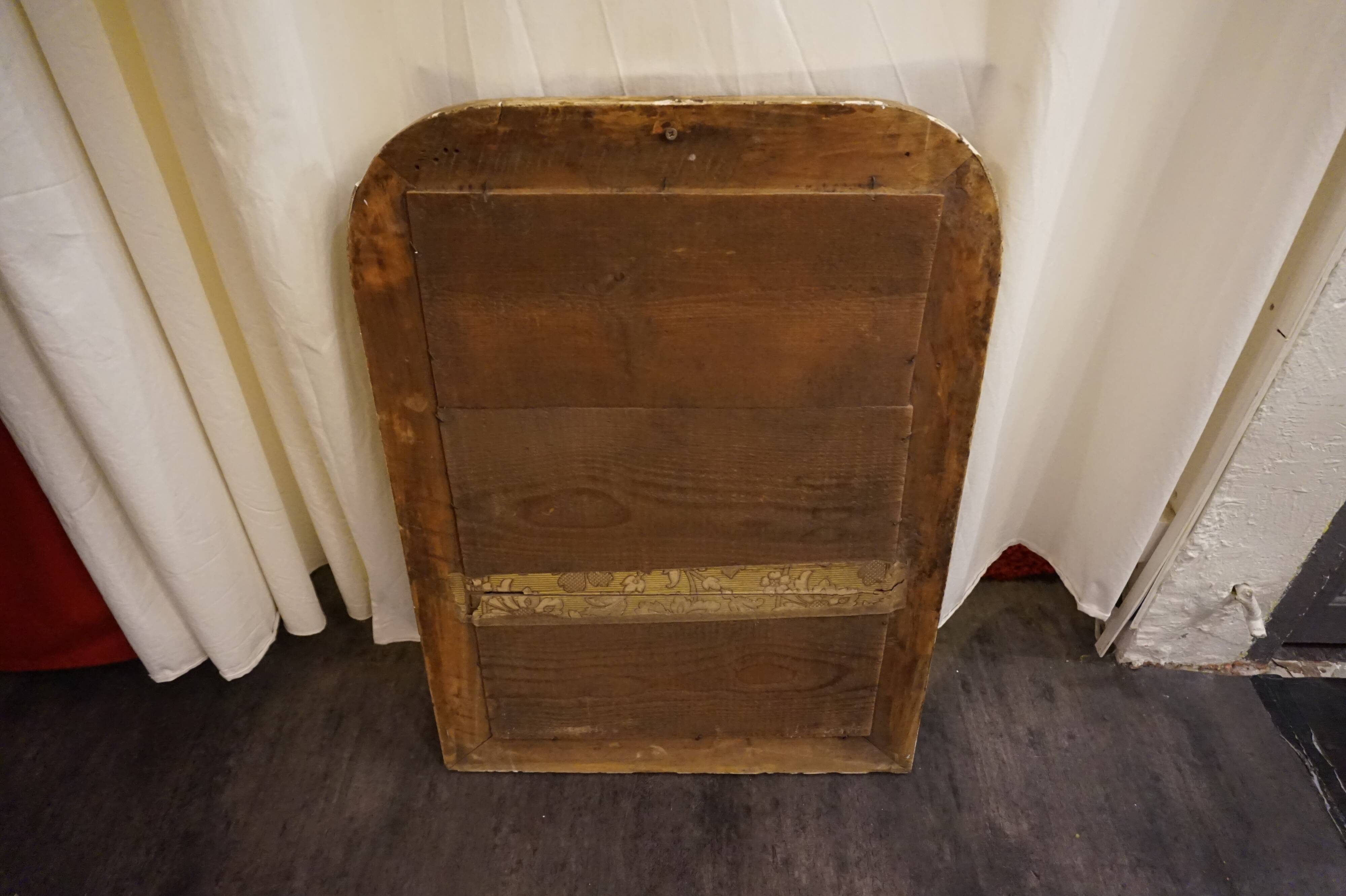 Golden mirror 58x80cm