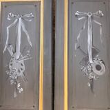 Double painted closet doors 1900