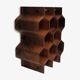 Porte-bouteille en palissandre par Torsten Johansson pour Formtra, 60's.