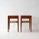 Danish bedside tables by Severin Hansen