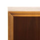 Scandinavian walnut bookcase, Sweden, 1960