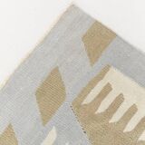 9x12 Kilim Pastel Tones Overisze Anatolian Flatweave Kilim Rug, 270x352 Cm