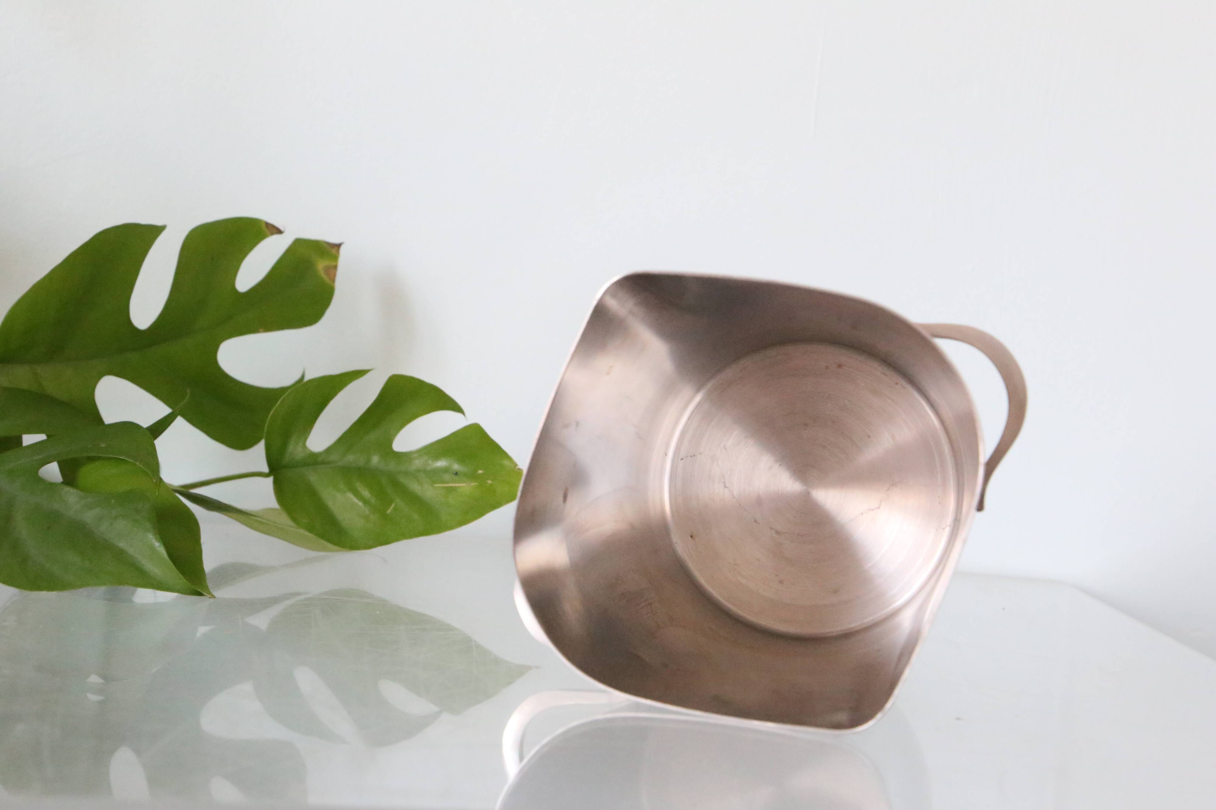 Ice bucket, stainless steel, Letang Remy, 1970