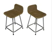 Set of 4 vintage bar stools by Dirk Van Sliedregt Rohe Noordwo