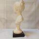 Wax bust "louyise brongniart" by miguel embil after houdon - 27 cm