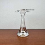 Vintage glass vase from the German Flamingo series by Peill & Putzler, 1970s.