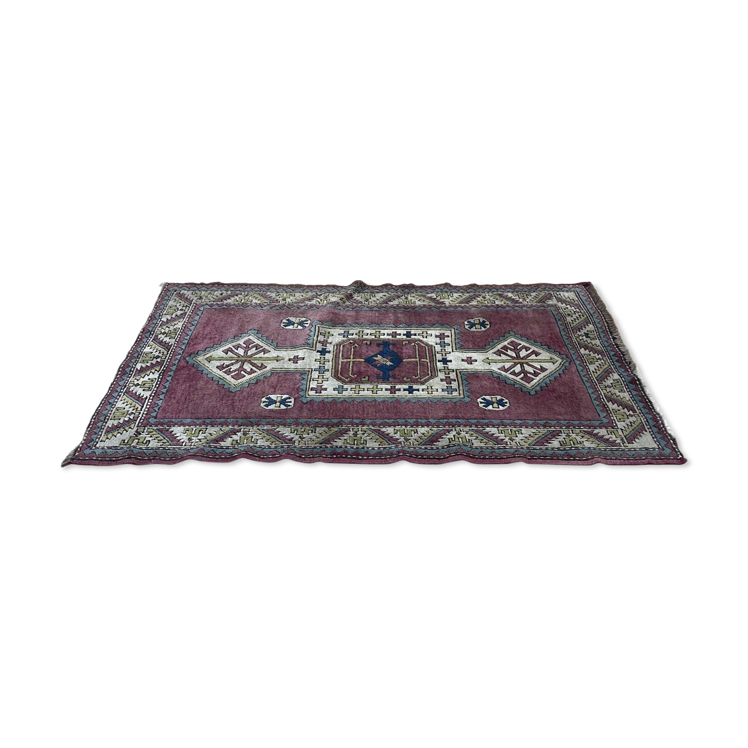 Iranian handmade wool carpet - 1m76x1m10