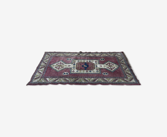 Tapis iranien en laine fait main - 1m76x1m10