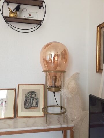 Lampe à poser Montgolfière 78cm
