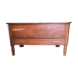 Old oak cabinet with drawer