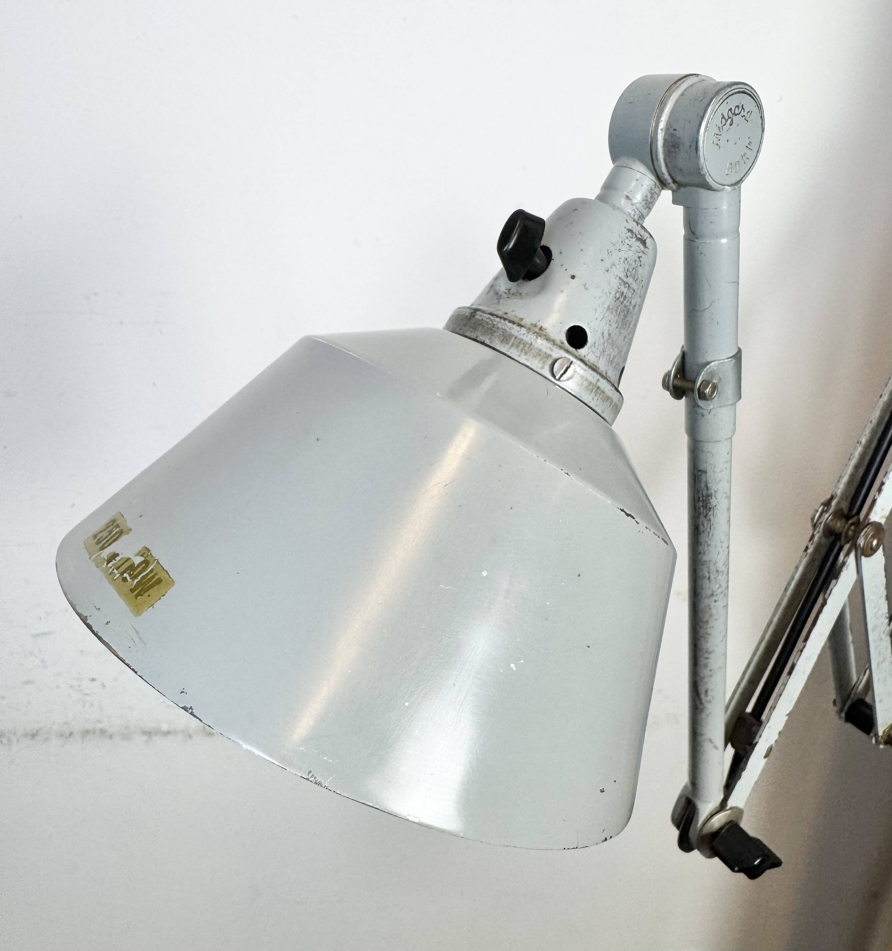 Industrial Scissor Wall Lamp by Curt Fischer for Midgard, 1930s