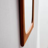 Miroir avec cadre en teck