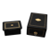 Two blackened wooden boxes decorated with Boulle marquetry – 19th century