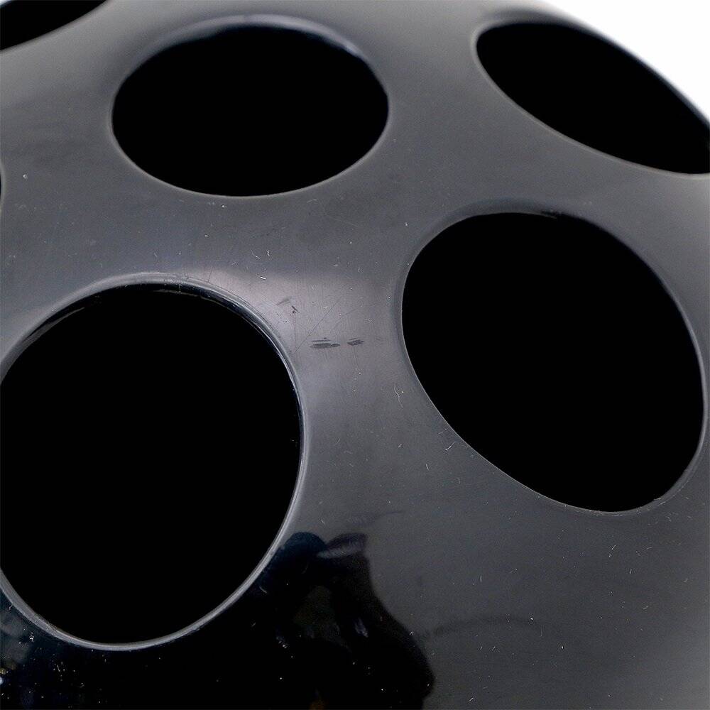 Dedalo Black Umbrella Stand by Emma Gismondi Schweinberger for Artemide, 1960s